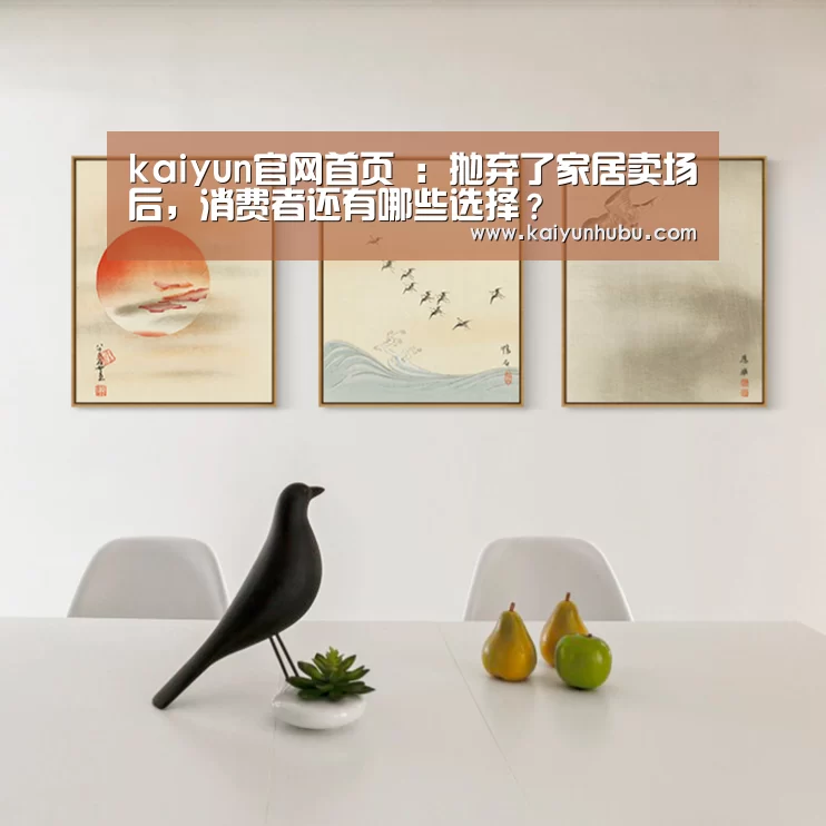 kaiyun官网首页 :抛弃了家居卖场后,消费者还有哪些选择?(图1) kaiyun官网首页